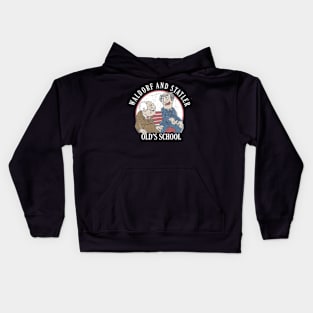 Vintage Waldorf And Statler Old's School Kids Hoodie